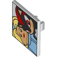 Road Sign Clip-on 2 x 2 Square with Shadow, Maria print (15210pr0014)