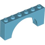 Brick Arch 1 x 6 x 2 - Thin Top without Reinforced Underside [New Version] (15254)