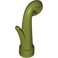Plant, Grass Stem with Bar Hole [3.2mm] (15279)