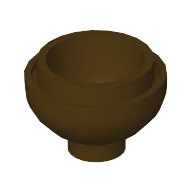 Brick Round 2 x 2 Dome Bottom [Open Stud] (15395)