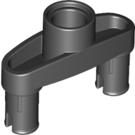 Technic Pin Connector 3L with 2 Pins and Center Hole (15461)