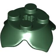 Plant, Leaves, Round 2 x 2 x 2/3 with + Axle Hole and 4 Leaf Extensions (15469)