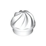 Plate Round 1 x 1 Swirled Top (15470)