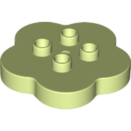Duplo Flower 4 x 4 x 1 with 4 Top Studs (15515)