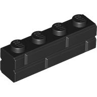 Brick Special 1 x 4 with Masonry Brick Profile (15533)