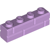 Brick Special 1 x 4 with Masonry Brick Profile (15533)