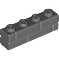 Brick Special 1 x 4 with Masonry Brick Profile (15533)