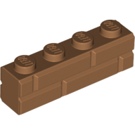 Brick Special 1 x 4 with Masonry Brick Profile (15533)