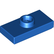 Plate Special 1 x 2 with 1 Stud with Groove and Inside Stud Holder (Jumper) (15573)