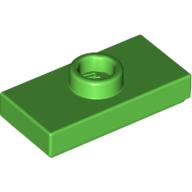 Plate Special 1 x 2 with 1 Stud with Groove and Inside Stud Holder (Jumper) (15573)