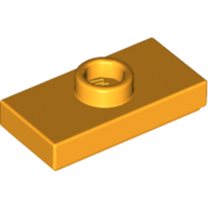 Plate Special 1 x 2 with 1 Stud with Groove and Inside Stud Holder (Jumper) (15573)