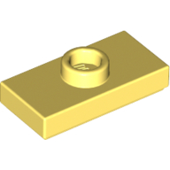 Plate Special 1 x 2 with 1 Stud with Groove and Inside Stud Holder (Jumper) (15573)