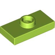 Plate Special 1 x 2 with 1 Stud with Groove and Inside Stud Holder (Jumper) (15573)