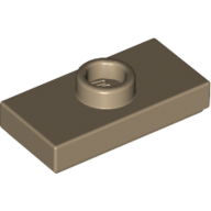 Plate Special 1 x 2 with 1 Stud with Groove and Inside Stud Holder (Jumper) (15573)