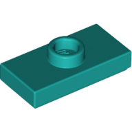 Plate Special 1 x 2 with 1 Stud with Groove and Inside Stud Holder (Jumper) (15573)
