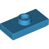 Plate Special 1 x 2 with 1 Stud with Groove and Inside Stud Holder (Jumper) (15573)