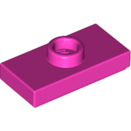 Plate Special 1 x 2 with 1 Stud with Groove and Inside Stud Holder (Jumper) (15573)