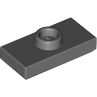Plate Special 1 x 2 with 1 Stud with Groove and Inside Stud Holder (Jumper) (15573)