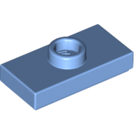 Plate Special 1 x 2 with 1 Stud with Groove and Inside Stud Holder (Jumper) (15573)