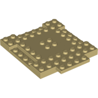 Plate Special 8 x 9 x 2/3 with 1 x 4 Recessed (15624)