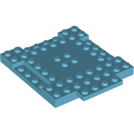 Plate Special 8 x 9 x 2/3 with 1 x 4 Recessed (15624)