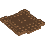 Plate Special 8 x 9 x 2/3 with 1 x 4 Recessed (15624)
