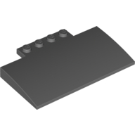 Slope Curved 5 x 8 x 2/3, 4 Studs on Top (15625)