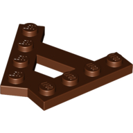 Wedge Plate 4 Stud 45° Angle Plate (15706)