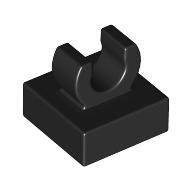 Tile Special 1 x 1 with Clip with Rounded Edges (15712)