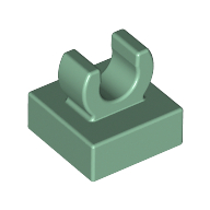 Tile Special 1 x 1 with Clip with Rounded Edges (15712)
