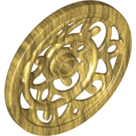 Ornate Carriage Wheel [43.2mm] (15744)