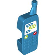 Duplo Telephone with Reinforced Antenna and Keypad and Speech Bubbles Print (16206pr0002)
