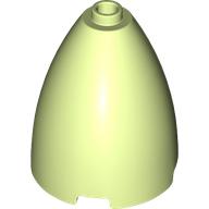 Cone 3 x 3 x 3 (Elliptic Paraboloid) with Internal Axle Hole (1744)