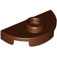 Plate Round 1 x 2 Half Circle with Stud (Jumper) (1745)