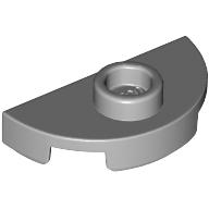 Plate Round 1 x 2 Half Circle with Stud (Jumper) (1745)