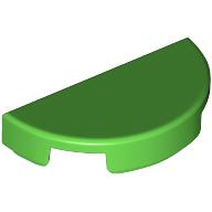 Tile Round 1 x 2 Half Circle (1748)
