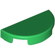 Tile Round 1 x 2 Half Circle (1748)