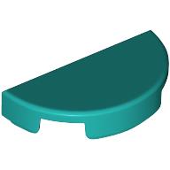 Tile Round 1 x 2 Half Circle (1748)