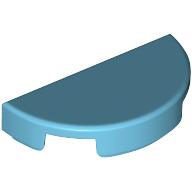 Tile Round 1 x 2 Half Circle (1748)