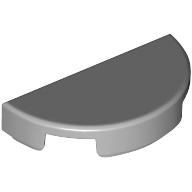 Tile Round 1 x 2 Half Circle (1748)