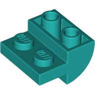 Slope Curved 2 x 2 Inverted with 1 x 2 Cutouts (1750)