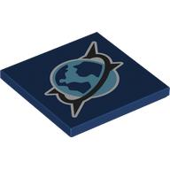 Tile 4 x 4 with Arctic Explorer Symbol print (1751pr0018)