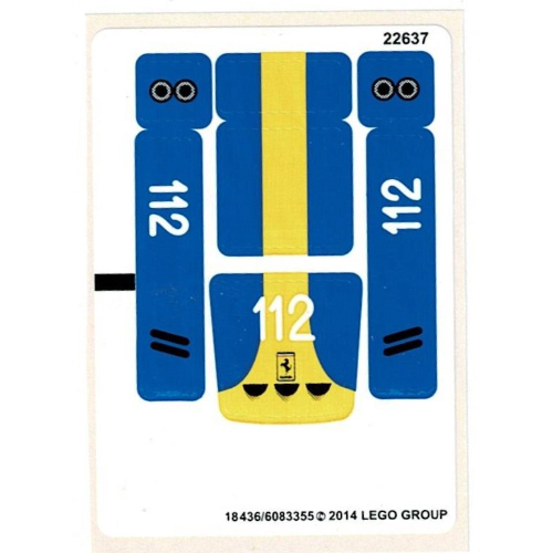 Sticker Sheet for Set 40192-1 (18436)