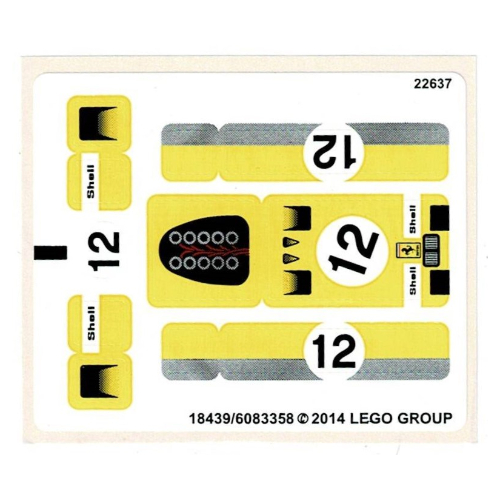 Sticker Sheet for Set 40193-1 (18439)