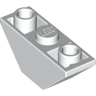 Slope Inverted 45° 3 x 1 Double with 2 Blocked Open Studs (18759)