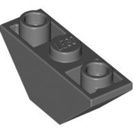 Slope Inverted 45° 3 x 1 Double with 2 Blocked Open Studs (18759)