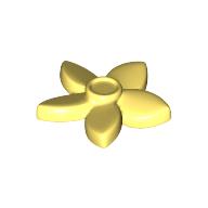 Plant, Flower with 5 Pointed Petals and Pin (18853)