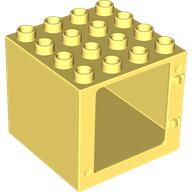 Duplo Door / Window Frame 4 x 4 x 3 with Thin Top (18857)