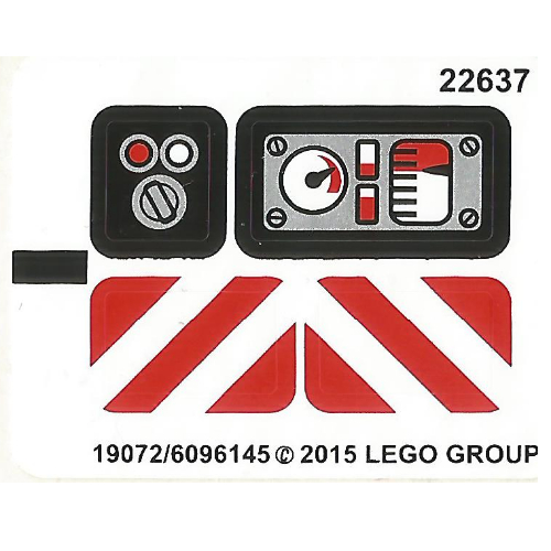 Sticker Sheet for Set 42032-1 (19072)