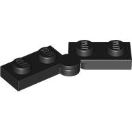 Hinge Plate 1 x 4 Swivel Top / Base - Hollow Clip [Complete Assembly] (1927)